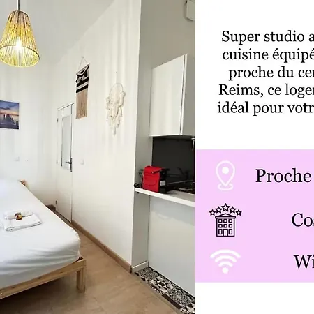 Chavalliaud 2 Super Proche Centre 公寓 兰斯